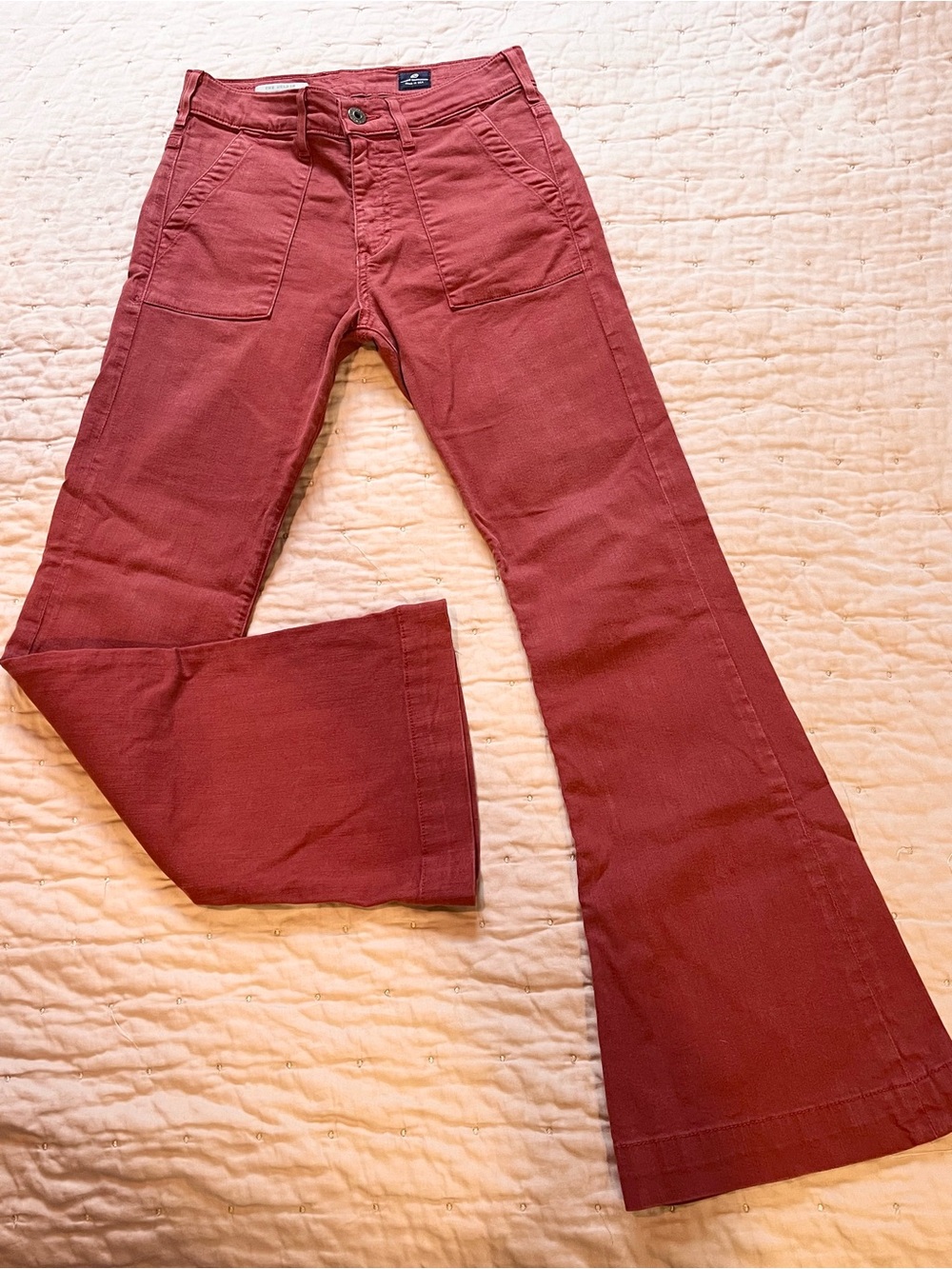 Adriano Goldschmied “The Goldie” Terracotta Jeans